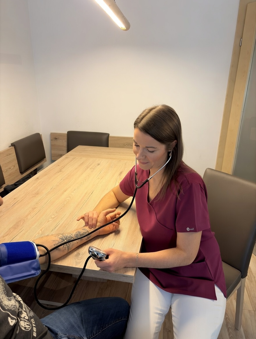 Kerstin im Hochformat